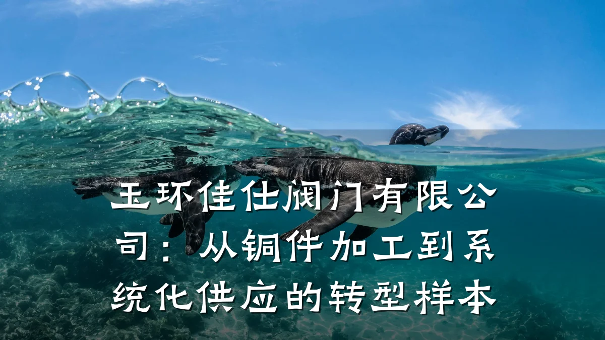 玉环佳仕阀门有限公司:从铜件加工到系统化供应的转型样本