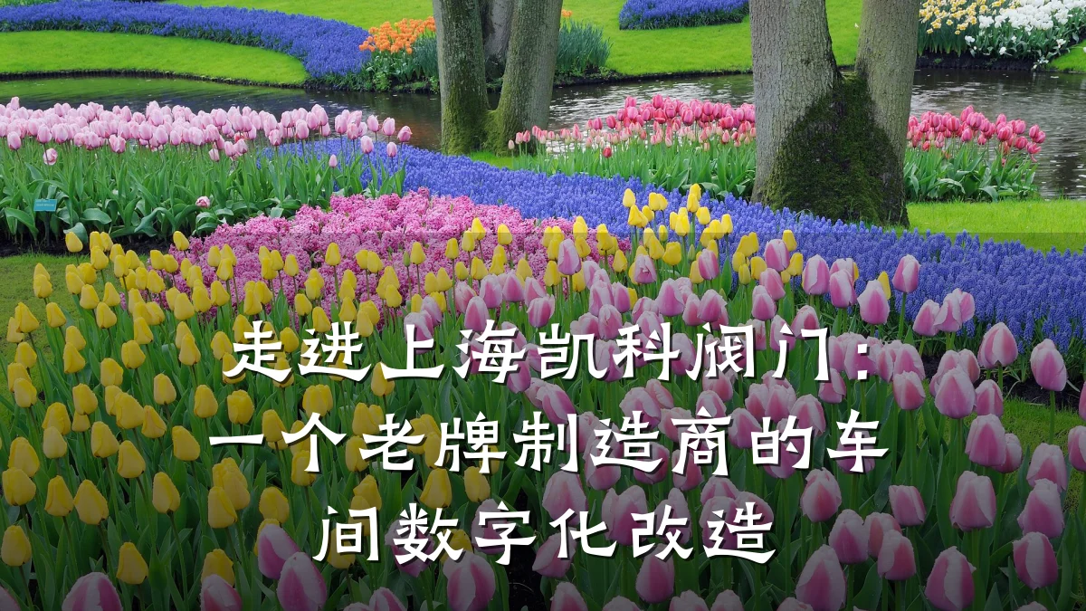 走进上海凯科阀门:一个老牌制造商的车间数字化改造